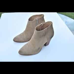 J. Crew suede ankle boots